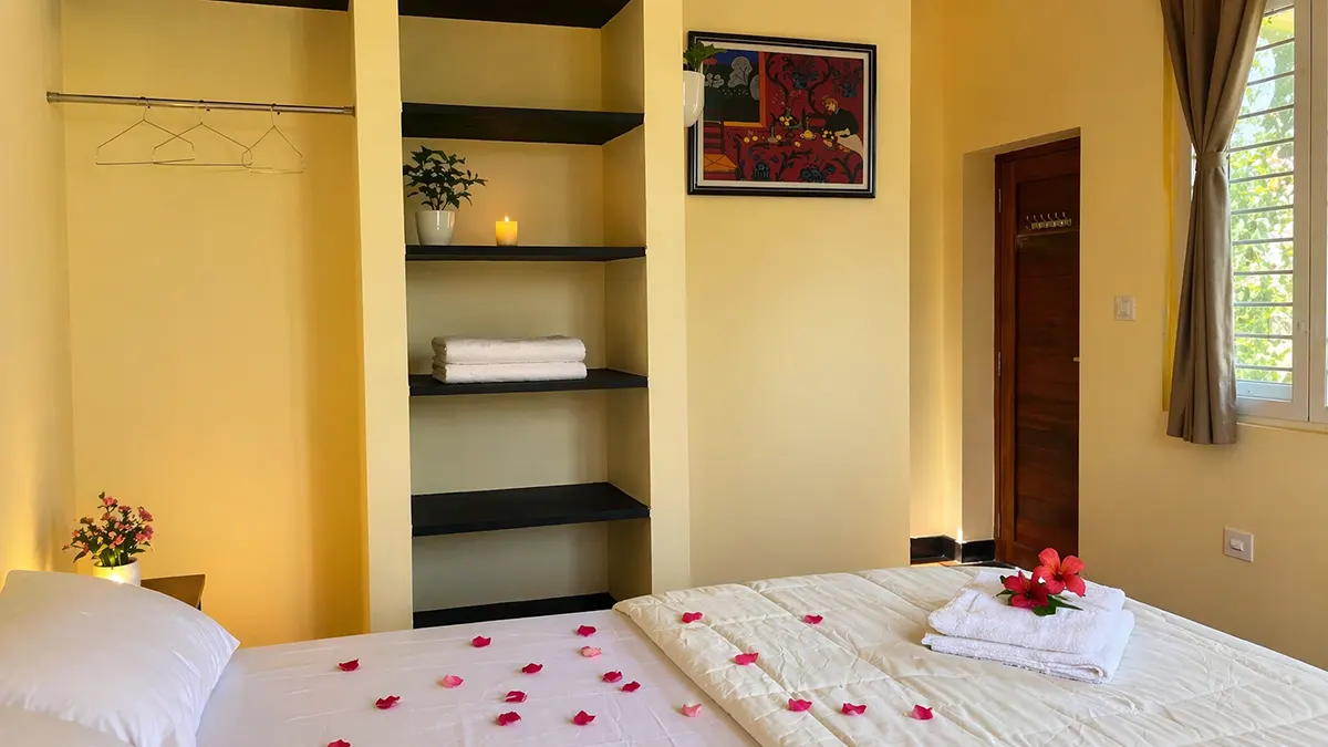 Double room at Surya Villa